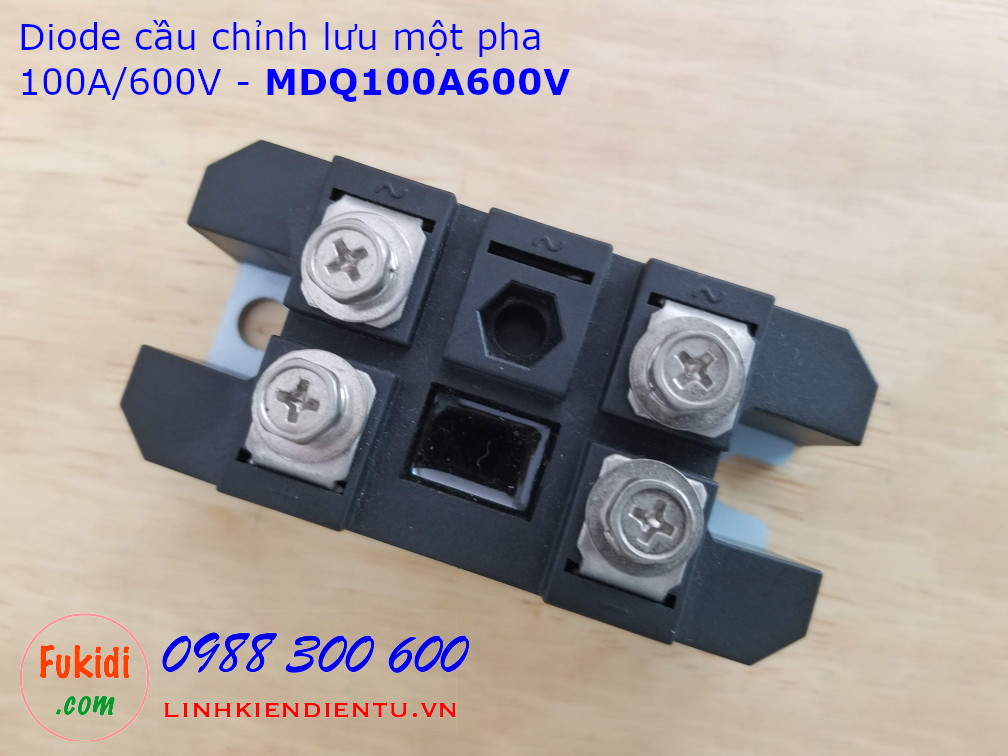 MDQ100A600V diode cầu chỉnh lưu một pha 100A/600V