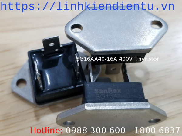 SanRex SG16AA40: Thyristor 16A 400V