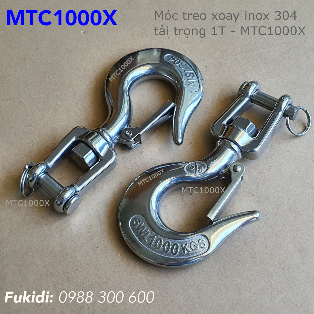Các góc nhìn khác nhau của móc cẩu MTC1000X