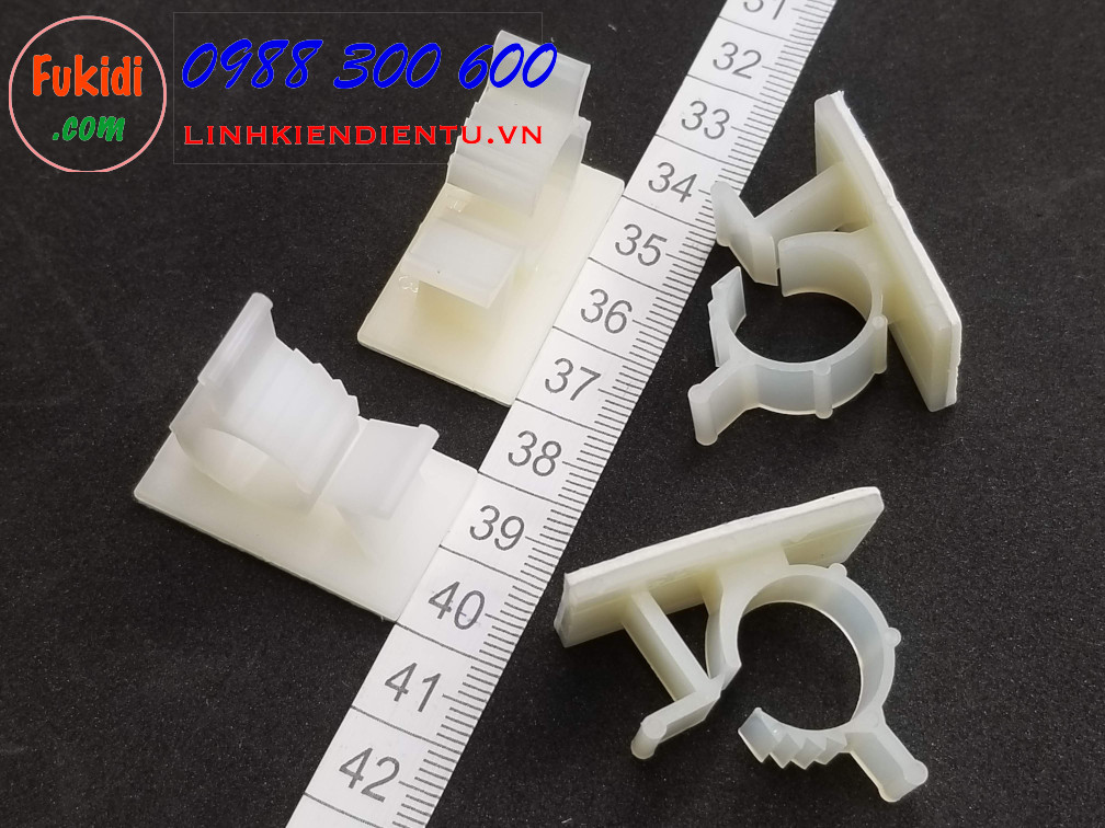 Móc gom dây điện có keo dán và khóa AP-1013