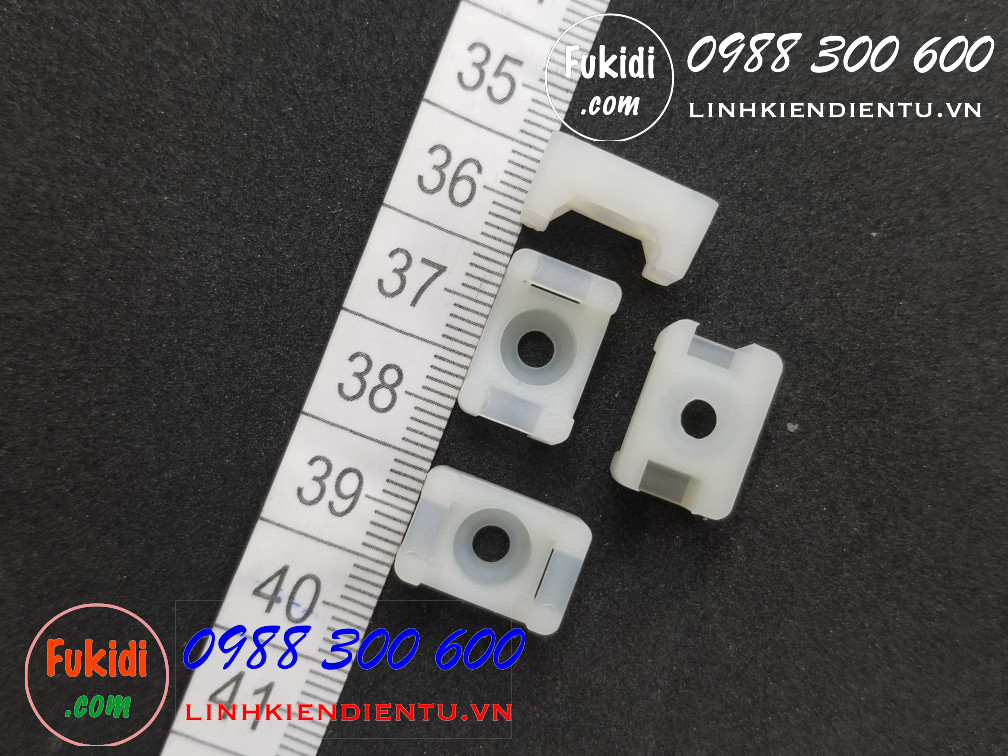 STM-1 Nút giữ dây rút, nút khóa dây dùng để bó dây điện, dây tín hiệu trong tủ điện, mạch điện tử