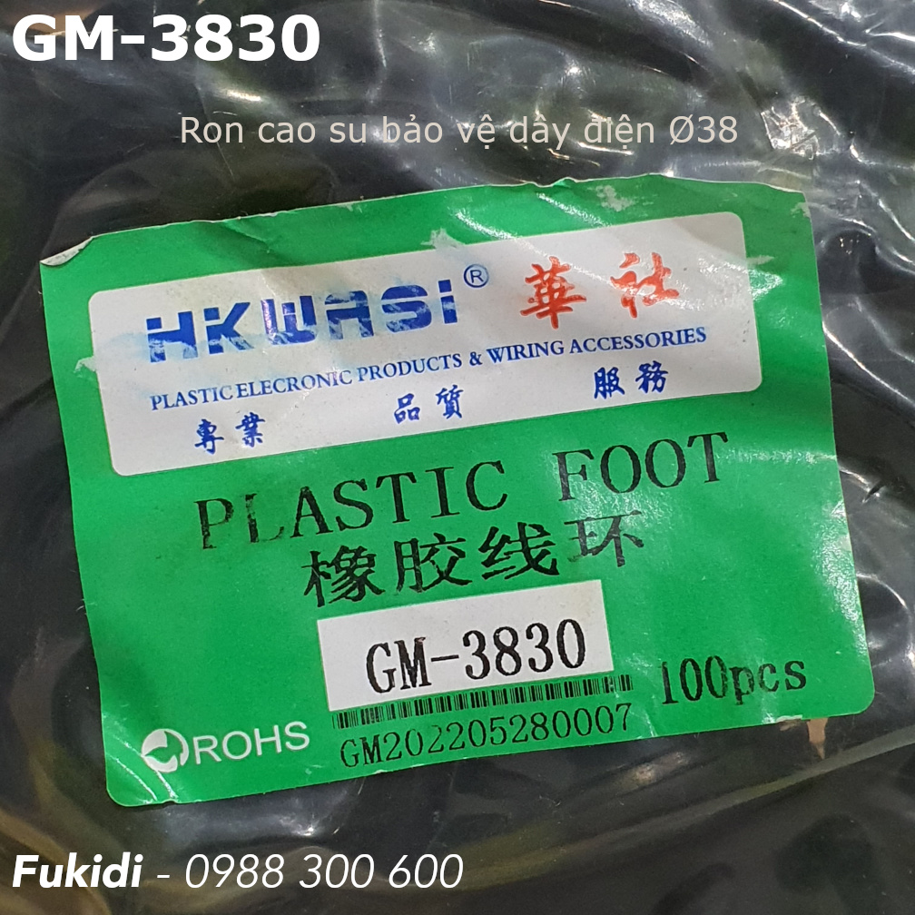 Nhãn bịch chứa ron GM-3830 như hình