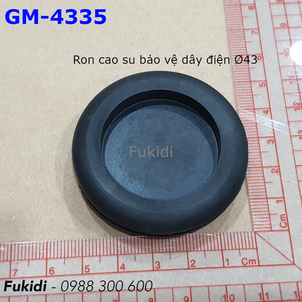 Ron cao su GM-4335 - phi 43mm, có dạng bịt kín