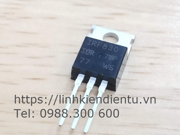 IRF830, SiHF830 4.5A/500V Power MOSFET