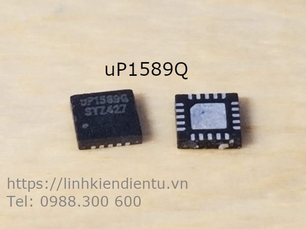 uP1589Q eq NCP1589A Low Voltage Synchronous Buck Controller