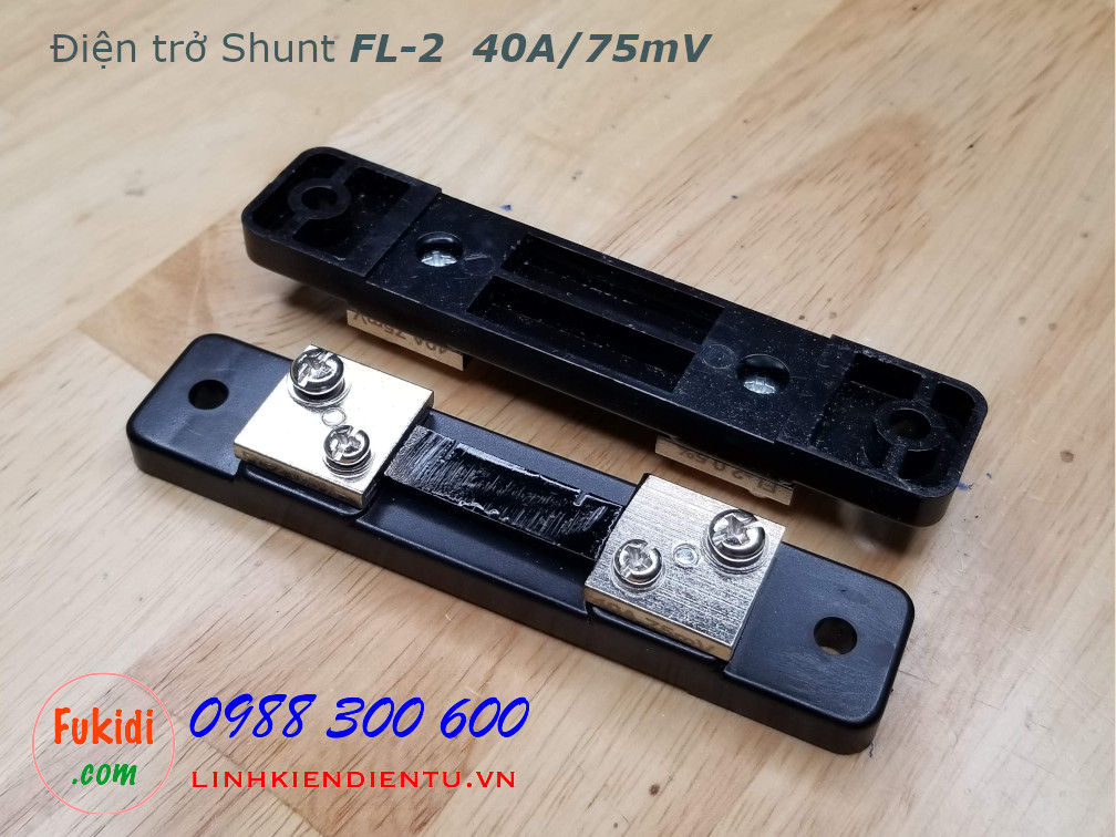 Điện trở shunt FL-2 40A/75mV sai số 0.5%