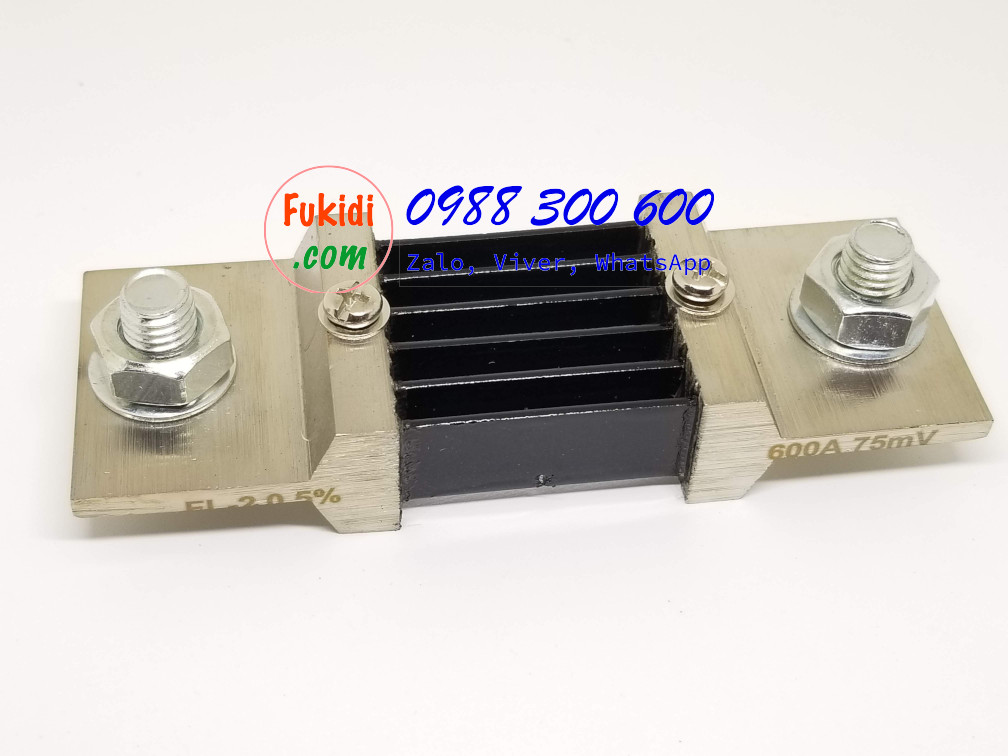 Điện Trở Shunt FL-2 600A/75mV Sai Số 0.5%