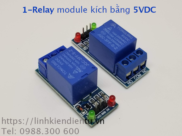 Module 1-Relay 5VDC không cách ly