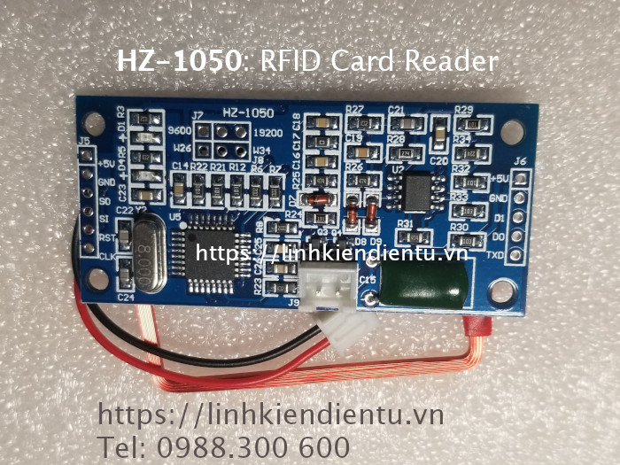 Module RFID HZ-1050 125Khz 3-10cm 3.3V-5.5V 