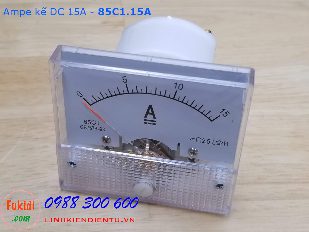 Ampe kế DC 15A - 85C1.15A