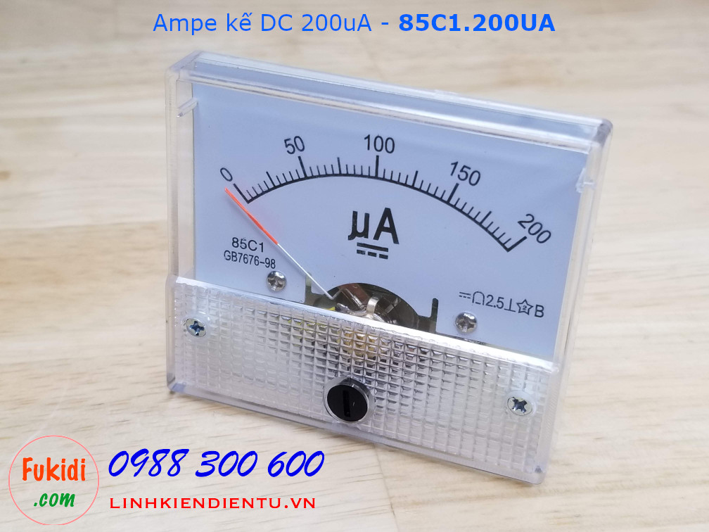Ampe kế DC 200uA - 85C1.200UA