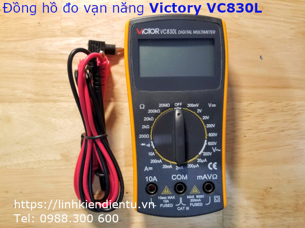 Đồng hồ đo đa năng Victor VL830L