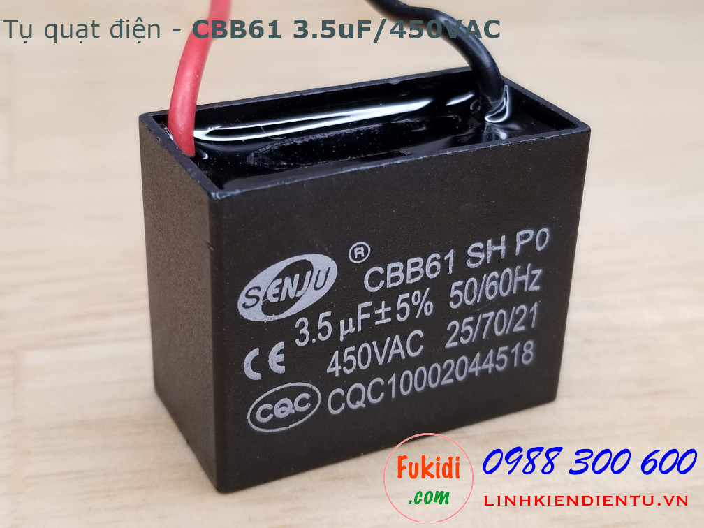 Tụ CBB61 3.5uF 450V