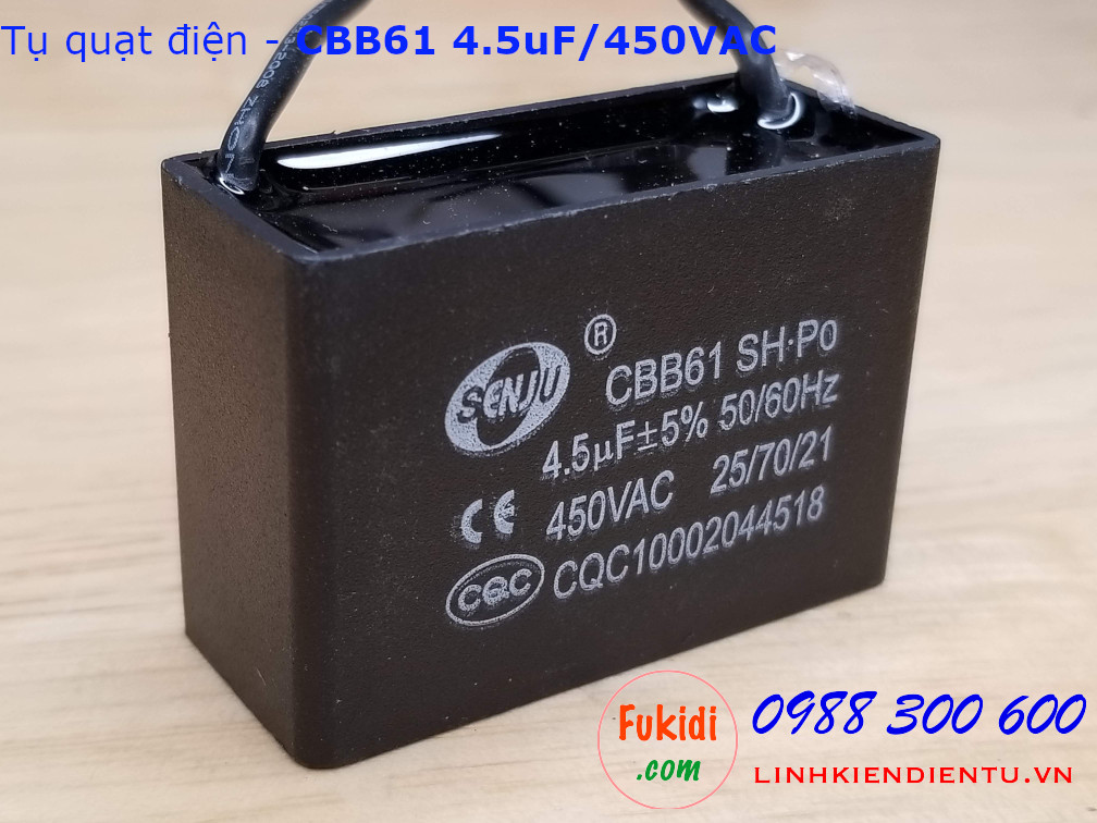 Tụ CBB61 4.5uF 450V